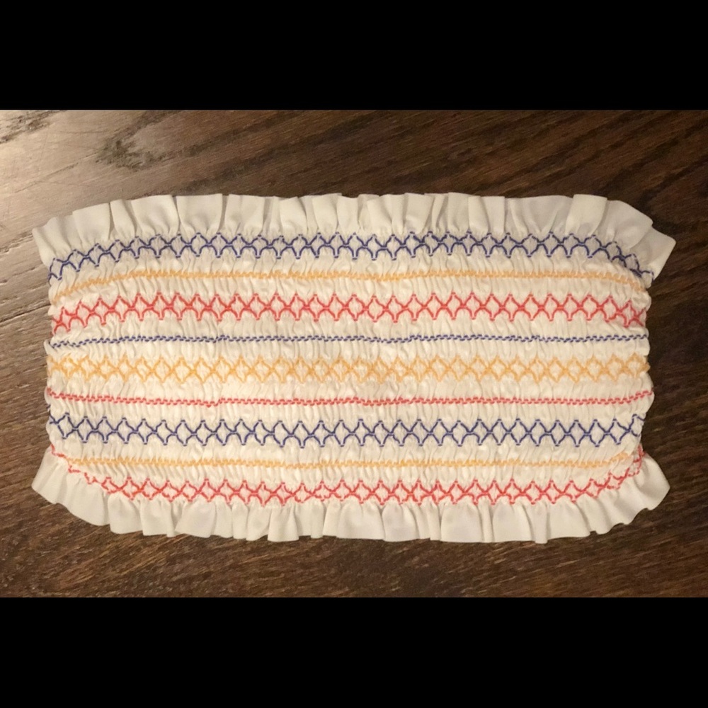 Tory Burch COSTA Bandeau in “New Ivory” - Top Only